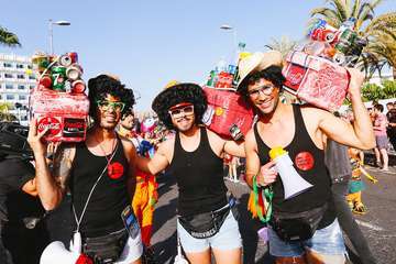 Gran Cabalgata de Maspamoon 2019 (Foto Antonio Alí y TA)